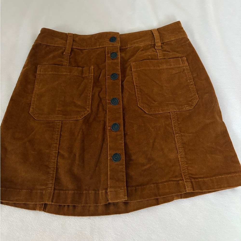 Corduroy Skirt